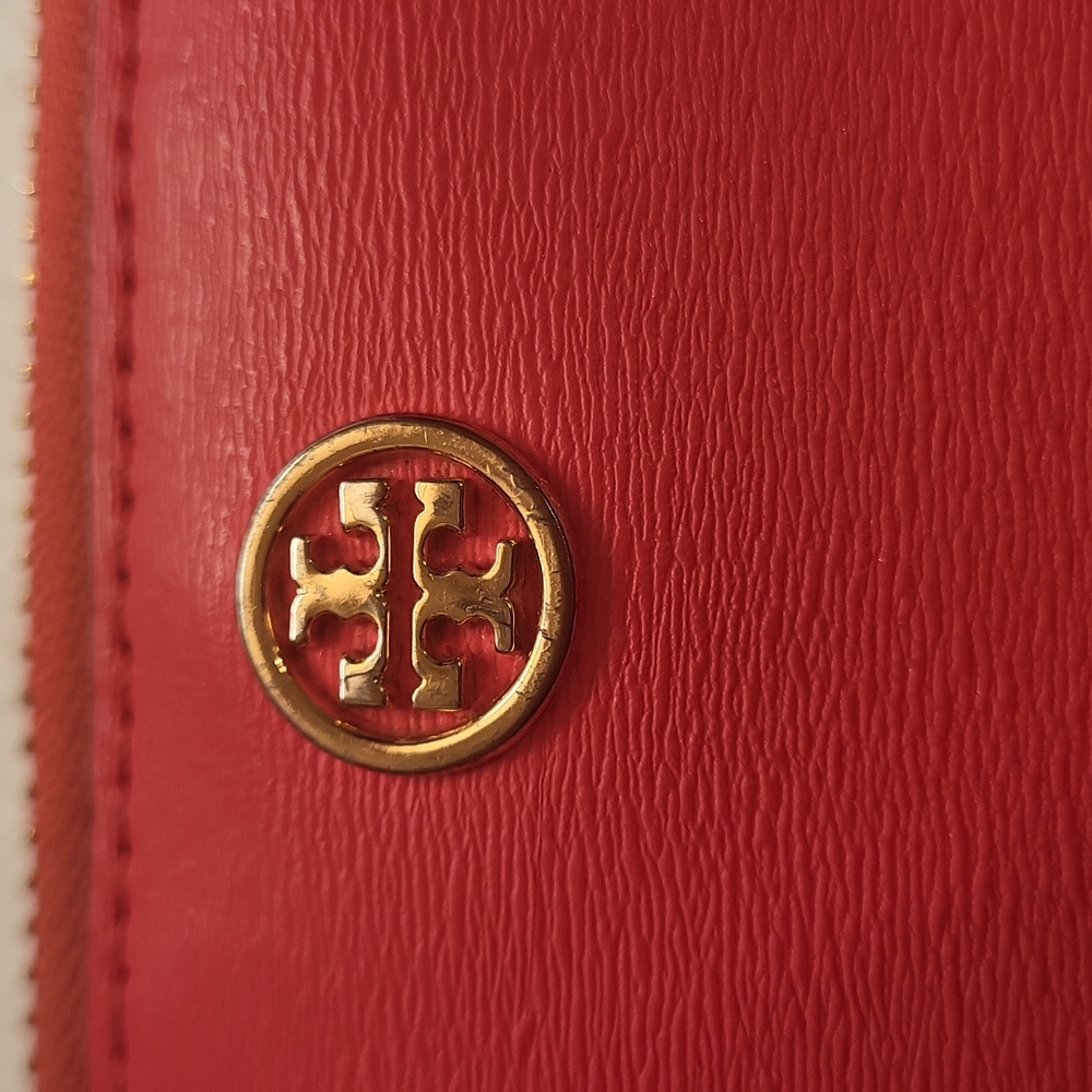 Tory Burch red wallet